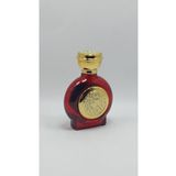 ANADOLU PARFÜM | Altın Işlemli Boş Parfüm Şişesi 50ml Sprey Başlıklı, Kırmızı Rengi