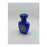 ANADOLU PARFÜM, Boş Cam Parfüm/Kolonya Sprey Şişesi, Mat Gül Desenli, Mavi Renkli, Şıklık Sunuyor Ve Kolaylığı Doldurulabilir, 50ml