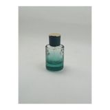 ANADOLU PARFÜM Boş CAM Silindir Sprey Başlıklı Cam Parfüm Şişesi YEŞİL50ML