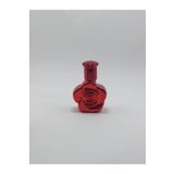 ANADOLU PARFÜM, Boş Doldurulabilir, Kırmızı Gül Şekilli, Cam Parfüm Şişesi, 30ml