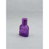 ANADOLU PARFÜM, Boş Doldurulabilir, Mor Renkli, Dekoratif Tasarımlı Cam Parfüm Şişesi, 30ml