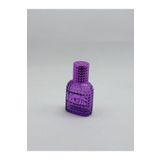 ANADOLU PARFÜM, Boş Doldurulabilir, Mor Renkli, Dekoratif Tasarımlı Cam Parfüm Şişesi, 30ml