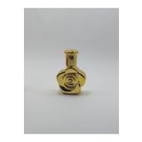 ANADOLU PARFÜM, Boş Doldurulabilir, Sarı Gül Şekilli, Cam Parfüm Şişesi, 30ml