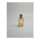 ANADOLU PARFÜM | Boş Parfüm Şişesi 30 ml Tekrar Dolum Yapılabilir, Altın Kapaklı, Amber Rengi