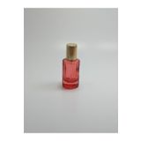 ANADOLU PARFÜM | Boş Parfüm Şişesi 30 ml Tekrar Dolum Yapılabilir, Altın Kapaklı, Kırmızı Rengi
