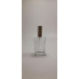 ANADOLU PARFÜM, Boş Şeffaf Cam Parfüm/Kolonya Sprey Şişesi, Kolay Doldurulabilir, 50ml