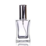 Anadolu Parfüm Cam Sprey Kolonya Parfüm 50 Ml Valfli Boş Şişe Gümüş Renkli Kapak 869743171149