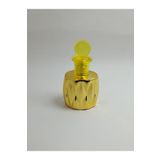 ANADOLU PARFÜM | Şık Boş Parfüm Şişesi, Kolay Doldurulabilir, Elmas Desenli, Altın Rengi 50 ml