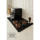 Anadolu Saray Bar Lastiği 30x45 cm – Silikon Kahve Makinesi Pedi Tamper ve Bulaşık Kurutma Matı