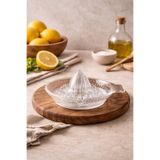 Anadolu Saray Cam Kesme Limon Sıkacağı Şeffaf Dayanıklı Pratik Narenciye Sıkacak