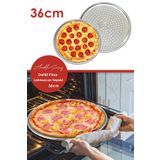 Anadolu Saray Çarşısı 36cm Pizza Ve Lahmacun Tepsisi | Delikli Pizza Ve Lahmacun Tepsisi Lahmacun Pide Tepsisi 36cm