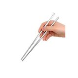 Anadolu Saray Çarşısı Pratik 1 Çift Metal Paslanmaz Çelik Kore Çin Chopsticks Yemek Çubuğu | Metal Çelik Chopstick