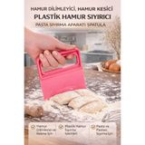 Anadolu Saray Hamur Dilimleyici Hamur Kesici Plastik Hamur Sıyırıcı Pasta Spatula Çok Amaçlı