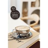 Anadolu Saray Paslanmaz Krom Çelik Kahve Fincanı Seti Espresso Kahve Fincan Seti Kahve Sunum Bardağı 250ml 1 Adet