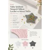 Anadolu Saray Pratik Yıldız Silikon Lavabo ve Küvet Tıkacı Süzgeçli Gider Koruyucu 1 Adet