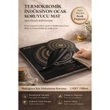 Anadolu Saray Termokromik Silikon İndüksiyon Ocak Koruyucu Isıya Dayanıklı Kaymaz Mat - 2 ADET