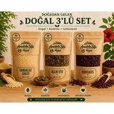 Anadolu Şifa Harput Açlık Otu, Sandaloz Sakızı & Hibiskus 100GR X3 Doğal Ürün - 300 gr