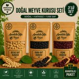 Anadolu Şifa Harput Dut Kurusu, Karadut Kurusu & Vişne Kurusu 3X100 gr Doğal ve Katkısız Meyve Kurusu Seti