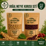 Anadolu Şifa Harput Dut Kurusu & Vişne Kurusu 2X100 gr Doğal ve Katkısız Meyve Kurusu Seti