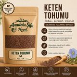 Anadolu Şifa Harput Keten Tohumu (Flax Seed) 100GR Doğal Ürün - 100 gr