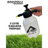 Anadolu Strong 2 Litre Basınçlı Bahçe Dayanıklı Gövde İlaçlama Pompası