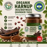 Anadolunun Özü %100 Organik Harnup Unu (Keçiboynuzu Tozu) 250 gr | Katkısız • Yoğun Aromalı • Glutensiz • Lif ve Mineral Kaynağı