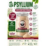 Anadolunun Özü Karnıyarık Otu Tozu 150G - Psyllium Husk Powder-Yüksek Lif | Sindirim & Bağırsak Dostu | Glutensiz | Doğal Tokluk Desteği - 150 gr