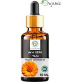 Anadolunun Özü Organik Calendula (Aynısefa) Yağı 50 ml | Cilt Bakımı • Nem Desteği • Soğuk Sıkım Baz Yağ • Organik Sertifikalı