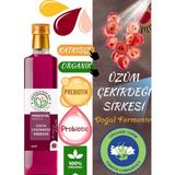 Anadolunun Özü Organik Üzüm Çekirdeği Sirkesi 250 ml | Doğal Fermente • Katkısız • Cam Şişe - 250,1 ml