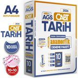 Anaformik Yayınları 2026 Kpss Meb-Ags Öabt Anamorfik Tarih Öğretmenliği Özgün 10LU Deneme Dijital Çözümlü Türkiye Geneli