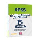 Anahtar Kitap 2026 KPSS Coğrafyanın Anahtarı 15 Deneme