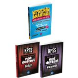 Anahtar Kitap 2026 KPSS Pratik 3'lü Hafıza Teknikleriyle Müzik Destekli Set