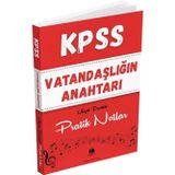 Anahtar Kitap 2026 KPSS Vatandaşlığın Anahtarı Müzik Destekli Pratik Notlar
