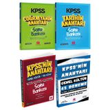 Anahtar Kitap 2026 Kpss'nin Anahtarı Genel Kültür 45 Deneme Ve Genel Kültür Soru Bankası Seti 3 Kitap