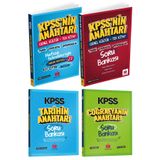 Anahtar Kitap 2026 Kpss'nin Anahtarı Genel Kültür Pratik Notlar Ve Genel Kültür Soru Bankası Seti 4 Kitap