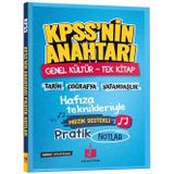 Anahtar Kitap 2026 KPSS'nin Anahtarı Genel Kültür Tek Kitap Hafıza Teknikleriyle Müzik Destekli Pratik Notlar