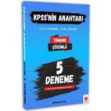 Anahtar Kitap 2026 KPSS'nin Anahtarı Genel Yetenek Genel Kültür 5 Deneme