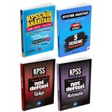 Anahtar Kitap 2026 KPSS'nin Anahtarı Genel Yetenek Genel Kültür Pratik Notlar Seti ve 5'li GYGK Deneme 4 Kitap