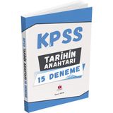 Anahtar Kitaplar Yayınevi 2026 KPSS Tarihin Anahtarı 15 Deneme