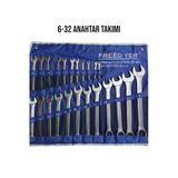 Anahtar Takımı Kombine Yıldız Ve Düz 6-32 (23Pcs)