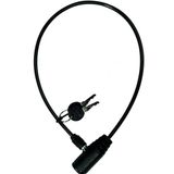 Anahtarlı Bisiklet Motor Kask Kilidi 65 cm 1 Adet Çelik Halatlı Dayanıklı Kilit 1410