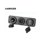 Anahtarlı Çakmaklık Usb Şarj Söketi 1a 2.1a Şarj Cihazı 12v 24v