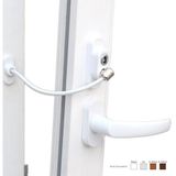 Anahtarlı Halatlı Pvc Kapı Pencere Emniyet Kilidi (4604)