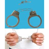 Anahtarlı Oyuncak Metal Kelepçe Polis Kelepçesi (5433)