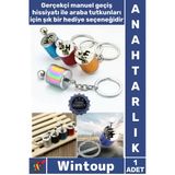 #Anahtarlık Araba Tutkunu Metal Manuel Hareketli Şık Tasarım 3D Minyatür Hediye Oto Vites Anahtarlık