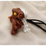 Anahtarlık Çanta Süsü 3D Dinozor T-Rex İskelet Oyuncak Yılbaşı Doğum Günü Hediye