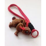 Anahtarlık Çanta Süsü Jackalope Antilop Boynuzlu Tavşan Oynar Eklem Oyuncak Yılbaşı Doğum Günü Hediye