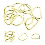 Anahtarlık Montaj Halkası D Çanta Bağlantı Halkası 24x16 MM (1000 Adet) Gold
