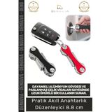 #Anahtarlıkdüzenleyici Dayanıklı Alüminyum Gövde Paslanmaz Çelik Pratik Kompakt Akıllı Anahtarlık Düzenleyici