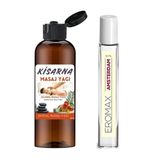 Anal Vajinal Kayganlaştırıcı Ve Aromatik Kokulu Aromaterapi Masaj Jeli 100 Ml Jojaba Aromalı ve Kadın Etkilemeye Yardımcı İksir Koku Seti